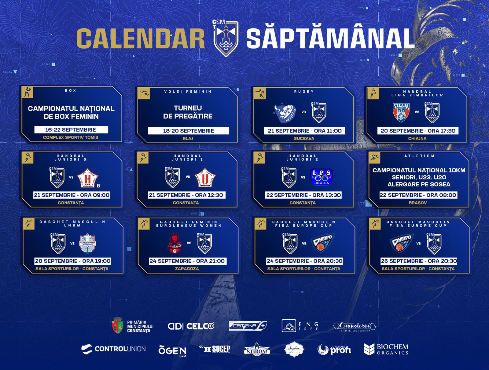 Calendar Csm Constan A Septembrie S Pt M Na Csm Constan A