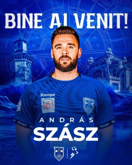 András Szász va juca în sezonul următor la CSM Constanța!