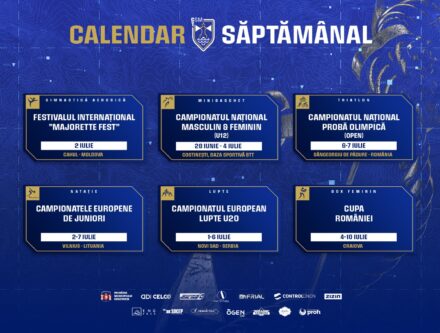 Calendar CSM Constanța / Iulie 2024 / Săptămâna 1