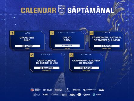 Calendar CSM Constanța / August 2024 / Săptămâna 2