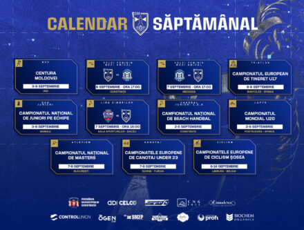 Calendar CSM Constanța / Septembrie 2024 / Săptămâna 1