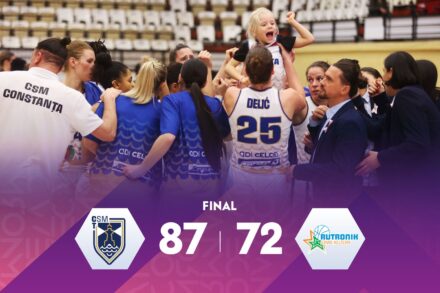 CSM Constanța câștigă și cu Rutronik Keltern! Două victorii în EuroCup Women pentru baschetbalistele noastre!