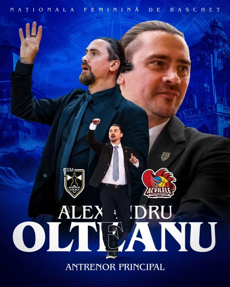 Alexadru Olteanu este noul selecționer al “Acvilelor”