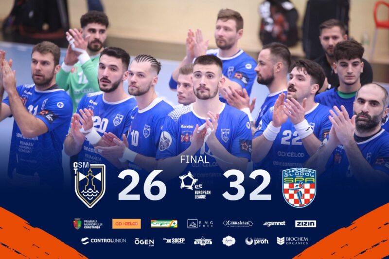 CSM Constanța și-a încheiat parcursul în EHF European League